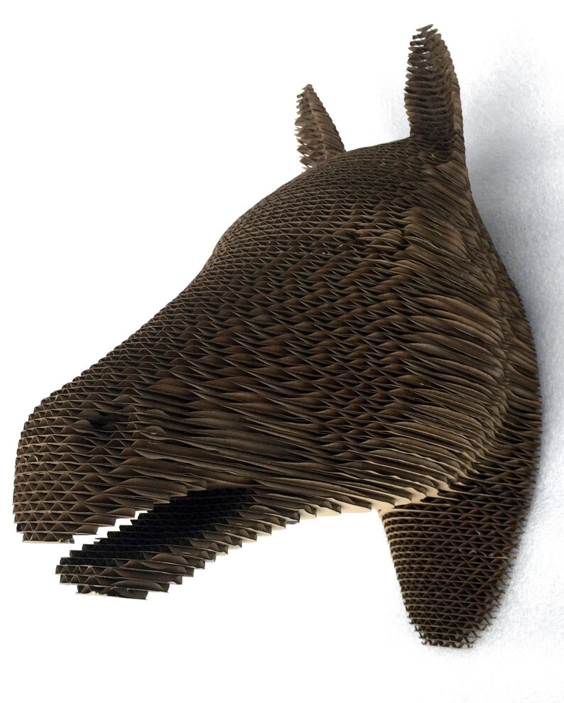 Cardboard Horse Head image 1