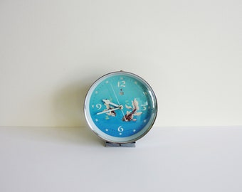 Animated Retro Alarm Clock: Working Mechanical Collectible