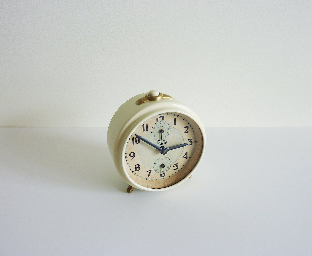 Working Extremely Rare Spanish Alarm Clock Ruta.collectible Alarm Clock