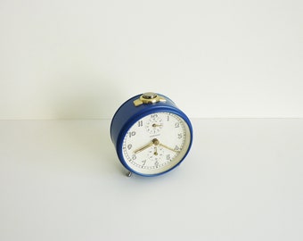 Working beautiful antique German alarm clock Junghans. Rare German clock. Old German clock. Collectible clock.Gift idea.