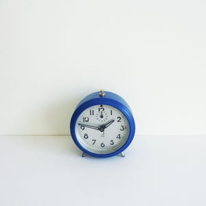 Werkende prachtige antieke Franse wekker Jaz. Zeldzame Franse klok. Franse antieke. Verzamelklok. Mechanische klok. Geweldig cadeau.
