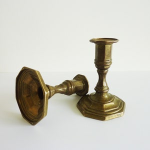 Dutch retro table candlesticks.Two European solid table candlesticks Nijhov.Мassive vintage candle holders.Candlestick Holders .
