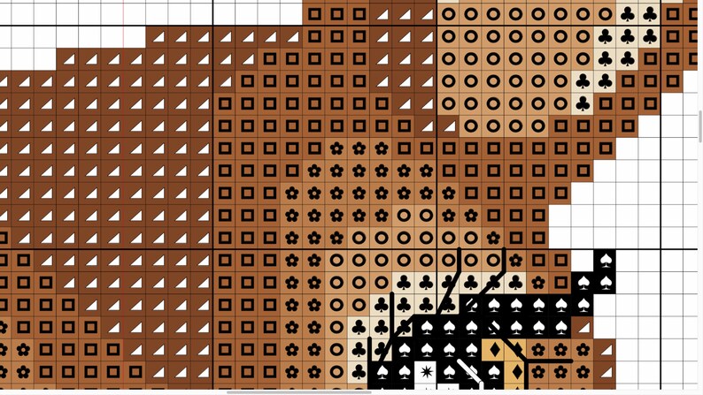 Cross stitch nursery decor \u2013 INSTANT DOWNLOAD Cross stitch \u2018Fawn\u2019 pattern \u2013 Printable Cross Stitch Pattern in PDF