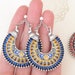 see more listings in the Embroidered earrings section