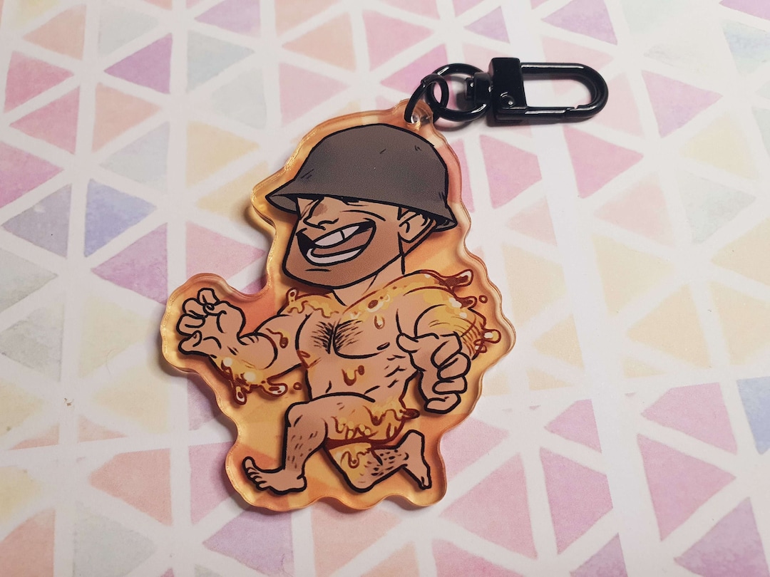 Team Fortress 2 Soldier Honey Charm Etsy