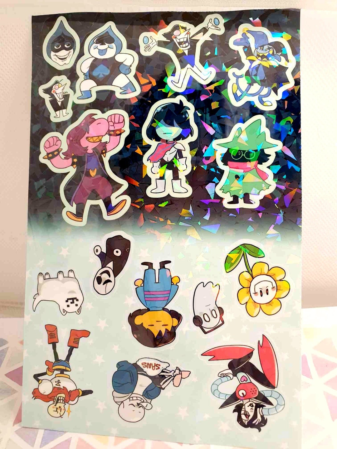 Sticker Sheet - Undertale/Deltarune