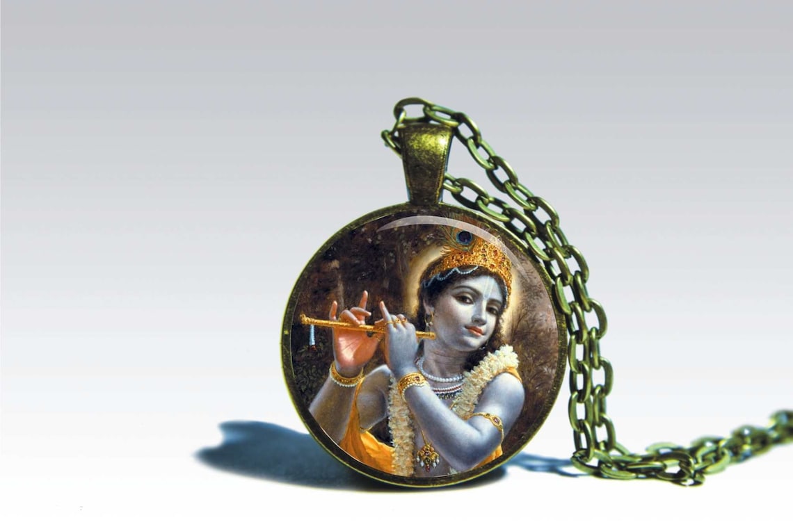 The Krishna PENDANT NECKLACE necklace for him or for her Etsy