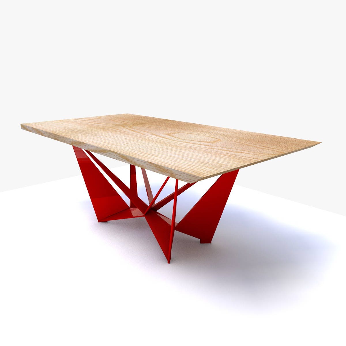 Mesa de la hoja : Mesa de comedor madera maciza Nogal | Etsy