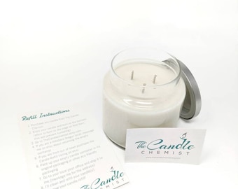 Zero waste Candle Refill/ Ship-back used candles/ refillable candles/ environmentally friendly/ 25- 50% off original price