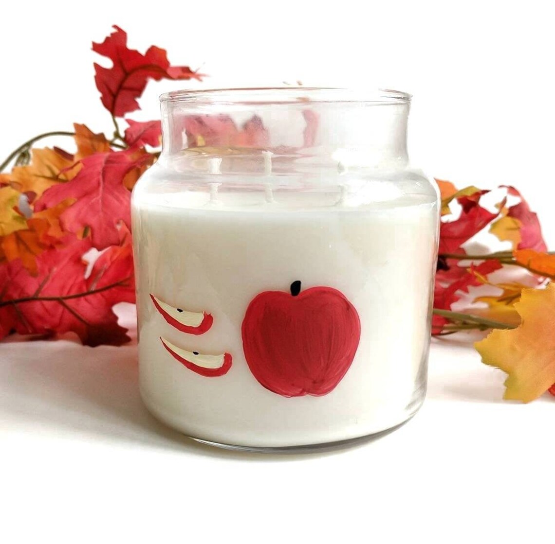 Honey Crisp Apple Candle/ 4oz 6oz 8oz or 16oz sizes/ natural Etsy