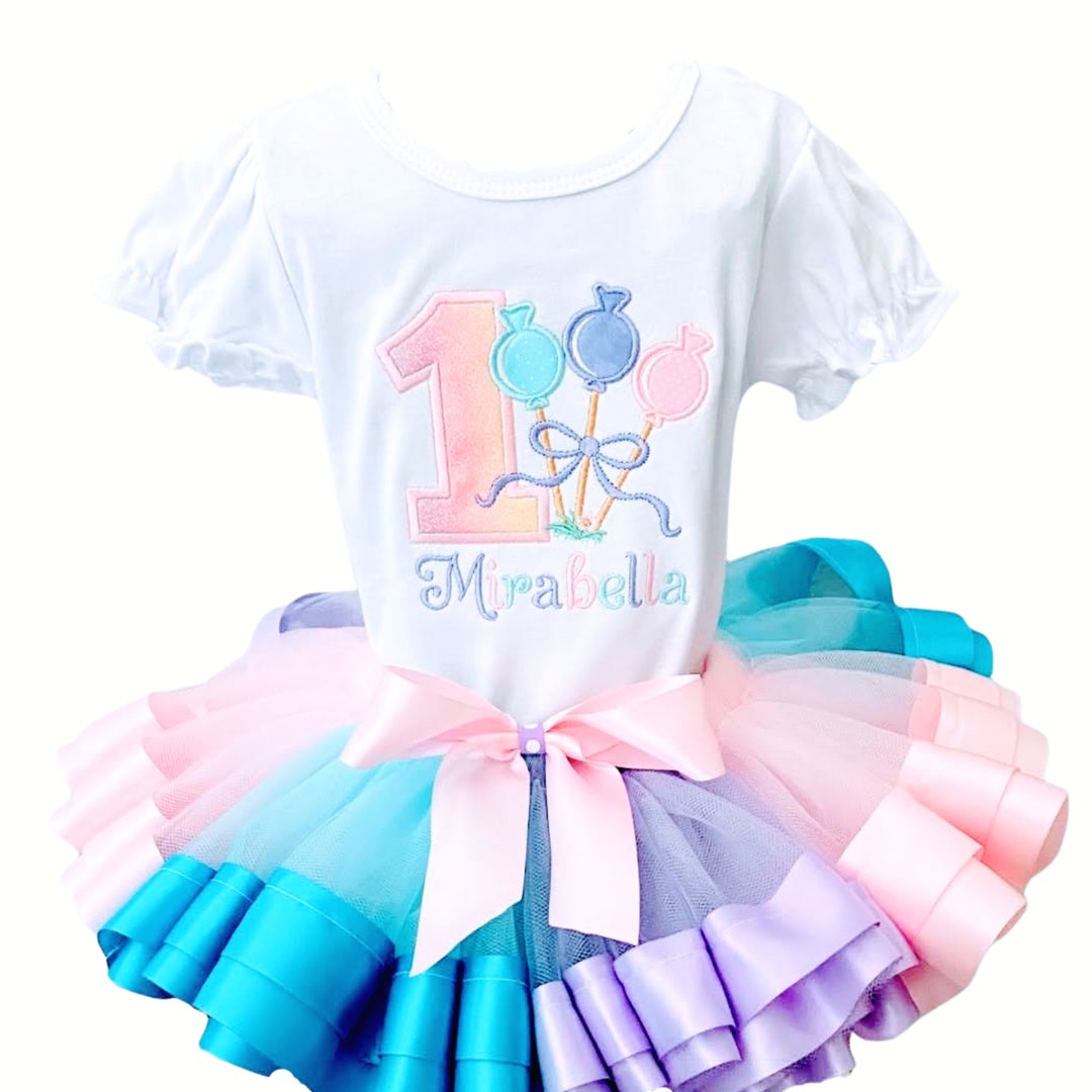 POP- LolliPOP Tutu- Coral Ombre