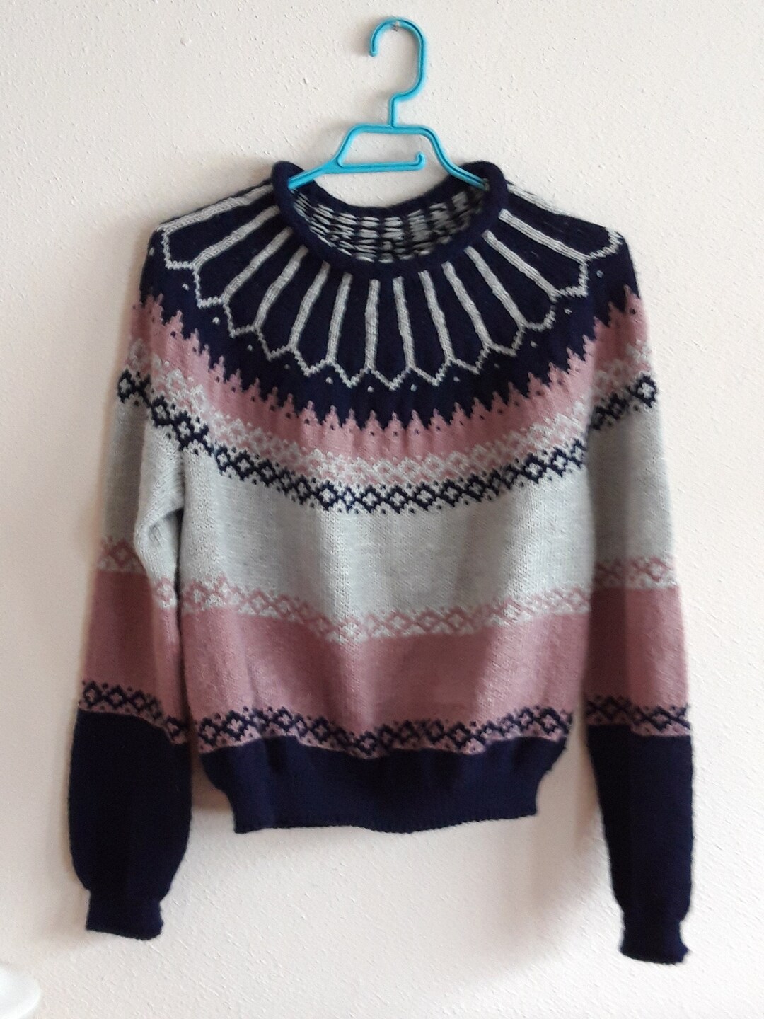 Maglia Lopapeysa Maglia Islandese Maglione Oversize Loose Fit