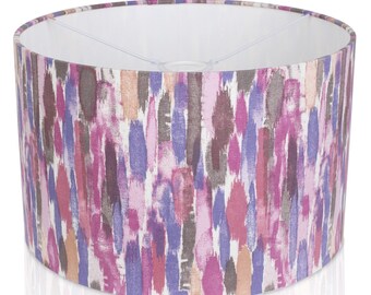 mauve table lamp shade