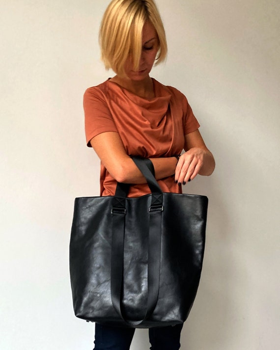 Ladies large on sale leather handbags