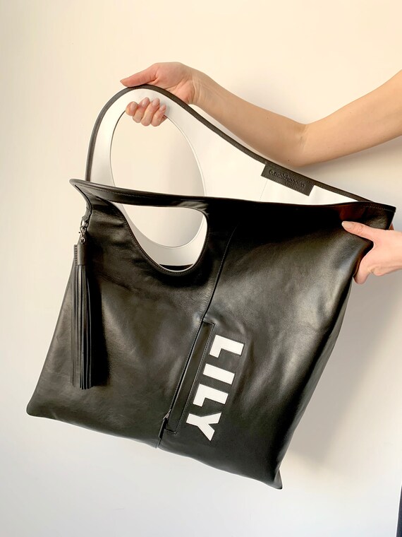 Large white clutch clearance bag