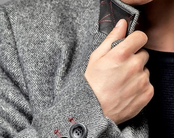 Mens coat Men’s wool coat Mens overcoat Wool coat men Mens coats Winter coat Tweed overcoat Men coat Tailored coat Mens wool jacket large