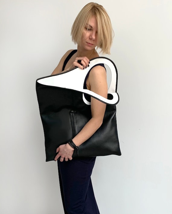 Oversized Hobo Bag Leather Laptop Bag Designer Handbags Minimalist