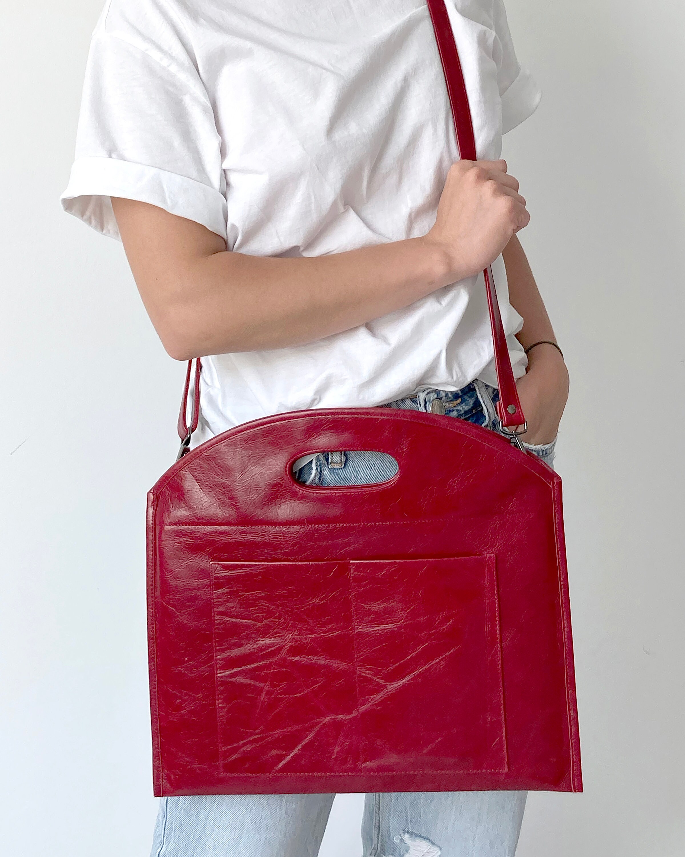 Leather computer case Leather MacBook bag Ladies laptop bag Etsy