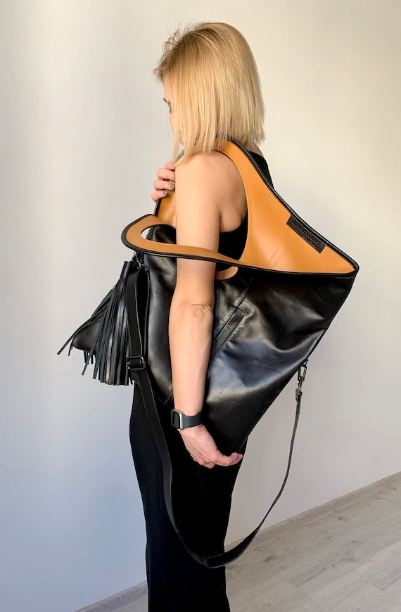 Genuine soft top leather handbags