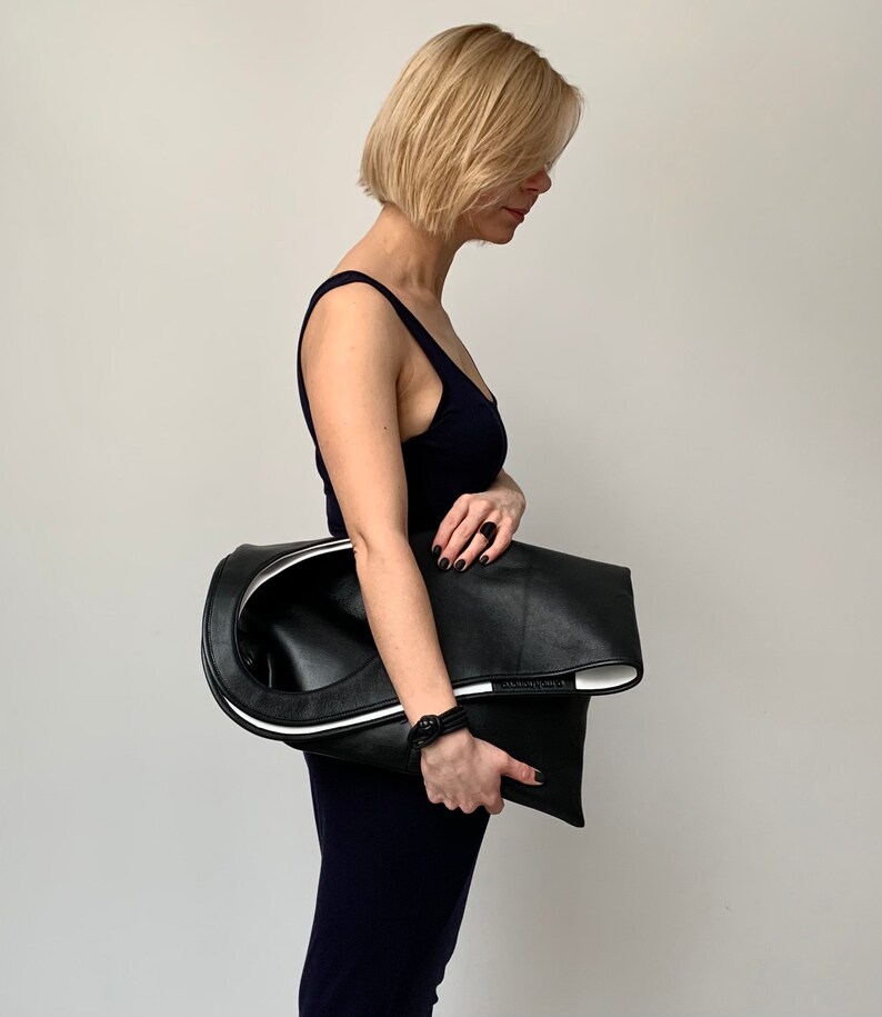 extra large clutch purse