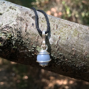 Angelite Necklace, Angelite Jewellery, Angelite Pendant