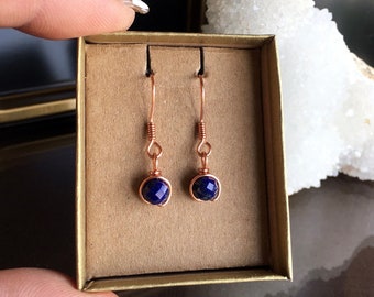 Lapis Lazuli Earrings, Lapis Lazuli Jewelry, Lapis Lazuli Jewellery