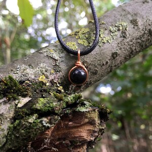 Minimalist Shungite Necklace, Shungite Necklace, Shungite Jewellery