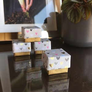 Tiny Handmade Gift Box, Gift Box with Lid, Gift Boxes