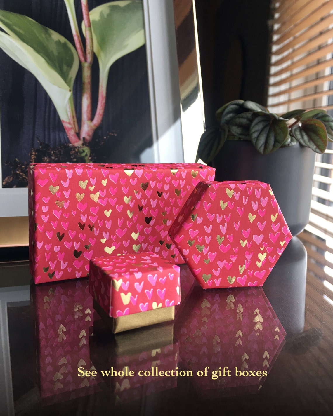 Small Handmade Gift Box Gift Box With Lid | Etsy UK