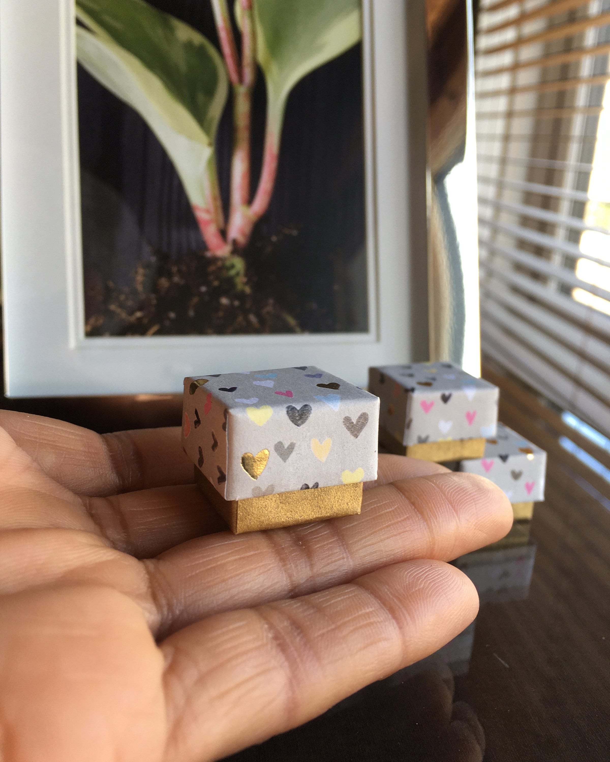 Tiny Handmade Gift Box Gift Box With Lid Gift Boxes - Etsy UK