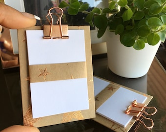 Miniature Clipboard, Small Clip Board, Clip Board with Paper