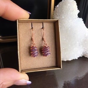 Raw Ruby Earrings, Ruby Earrings, Ruby Jewelry