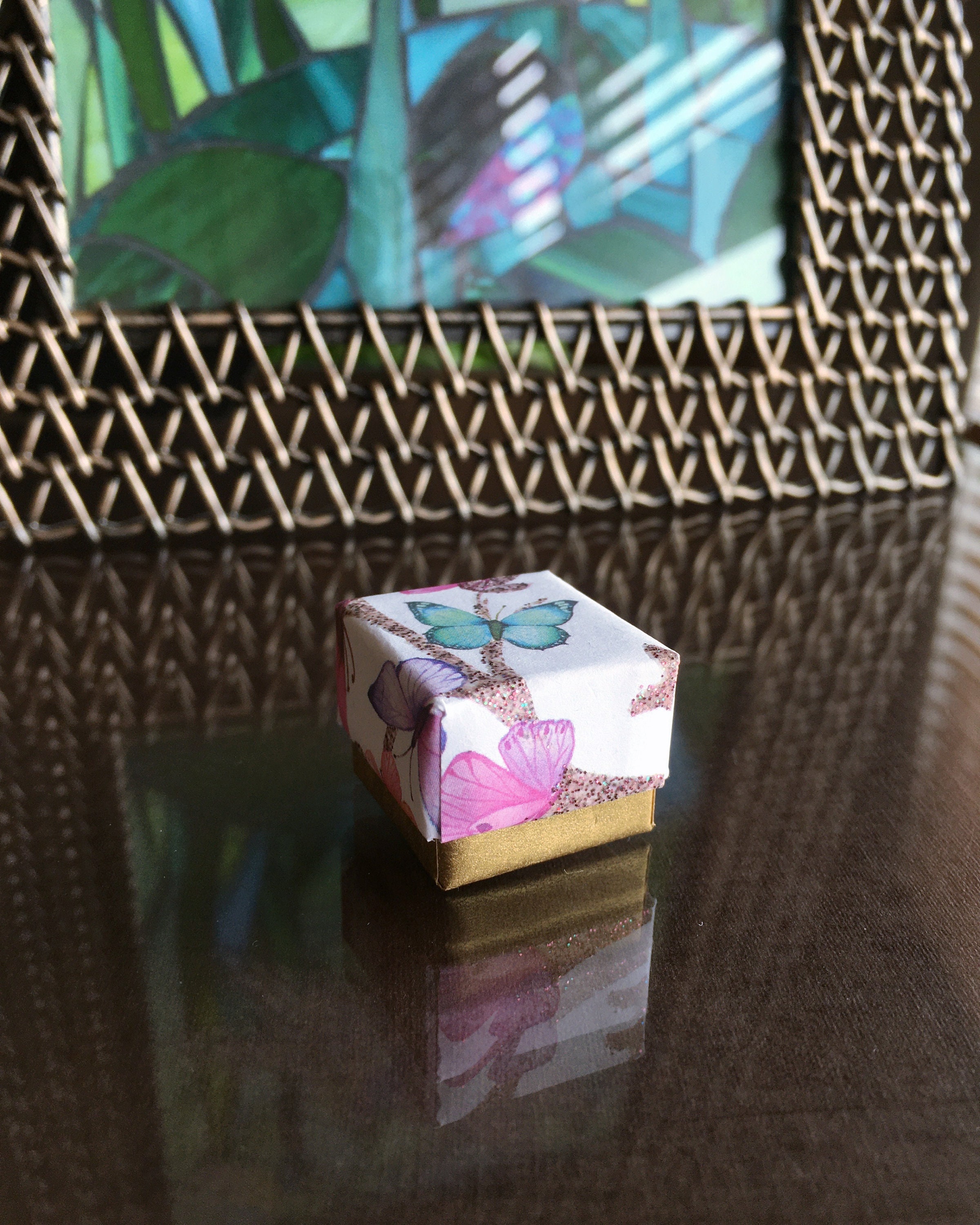 Tiny Handmade Gift Box Gift Box With Lid Etsy UK