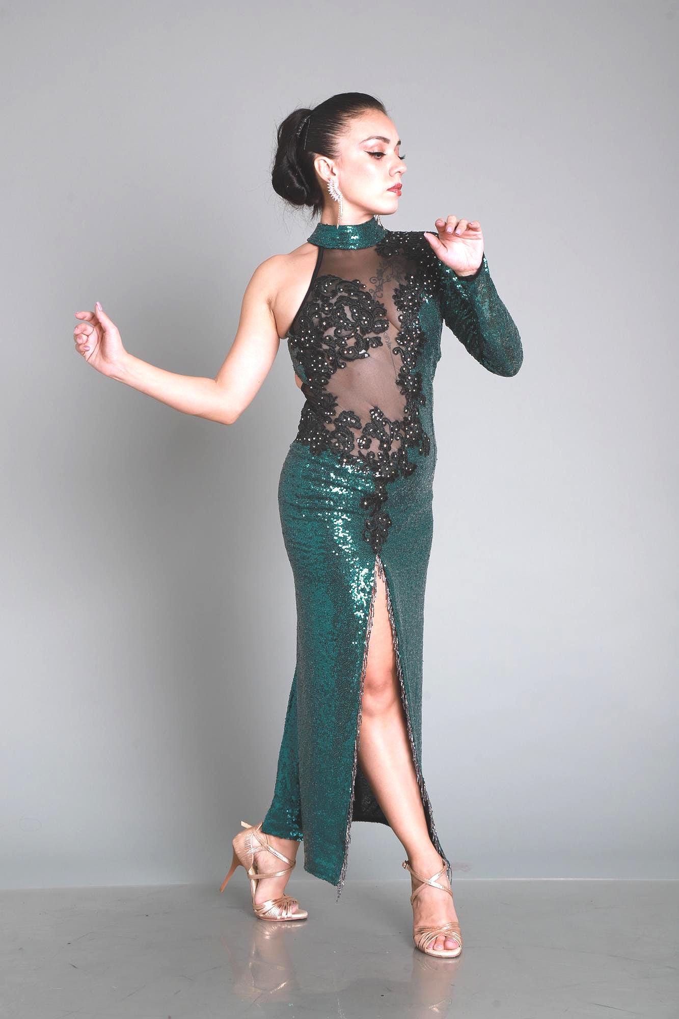 黒上品タンゴドレス mimi pinzon（パット有） 黒上品タンゴドレス mimi pinzon（パット有） Mimi pinzon