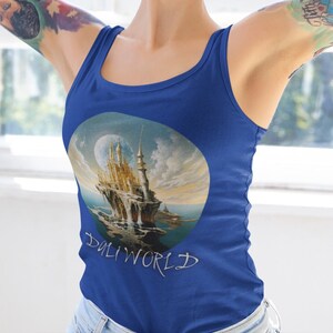Dali World Racerback Tank | Salvador Dali Style Tank