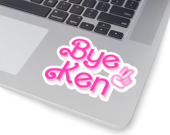 Adesivo Tchau Ken Kiss-Cut