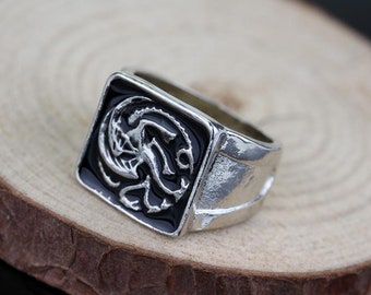 Labradorite Ring Khaleesi Ring Blue Flash Stone Sterling Silver 925 Ring Gift For Her Dragon Shell Ring Game Of Throne Inspired Rings Drogon Design Ring Dragon Egg Shell Ring