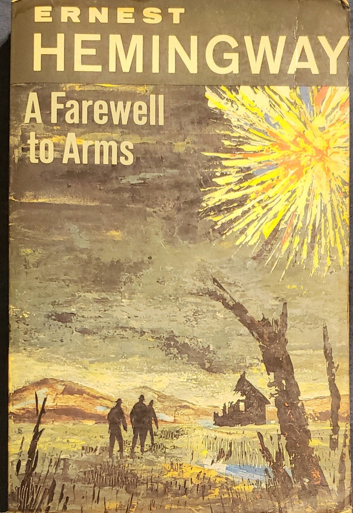 A Farewell to Arms by Ernest Hemingway original cover art Etsy