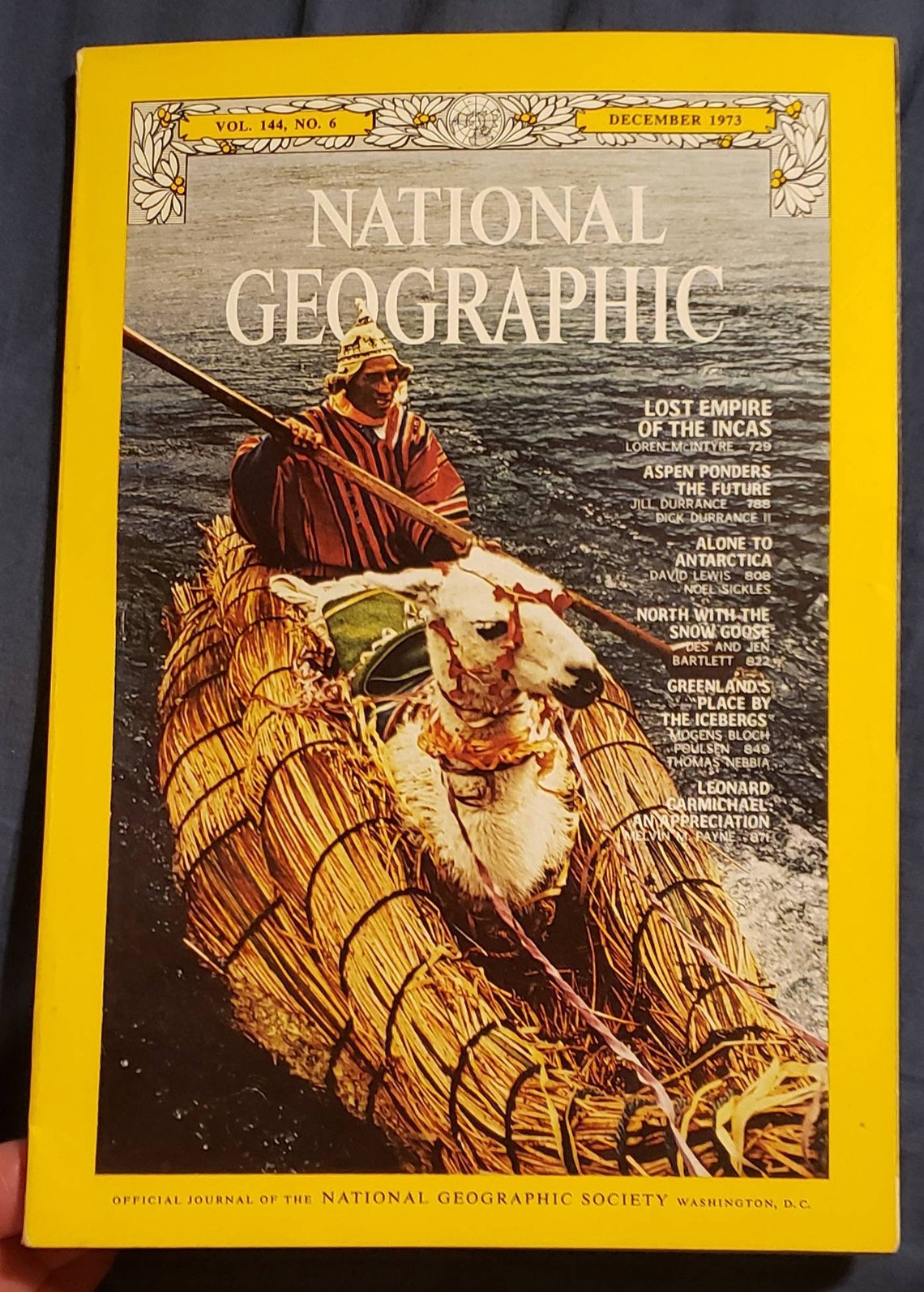 Vintage National Geographic Magazine July 1974 Etsy