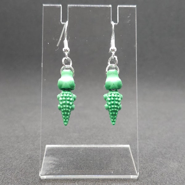 Articulated Gator Earrings