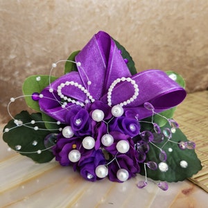 D&D African Violet Corsage: The Nyota