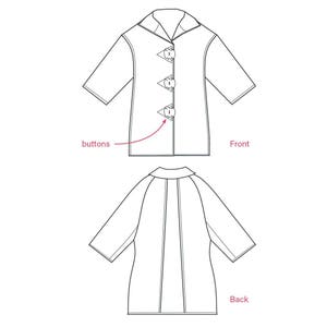 Rosita Jacket PDF Sewing Pattern - Etsy