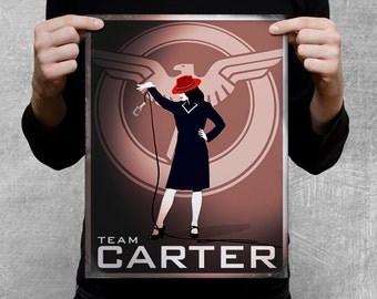 Agent Carter Poster Etsy Agent Carter Poster Etsy