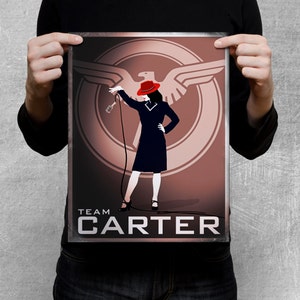 AGENT CARTER dubsmash inspired poster - #TeamCARTER