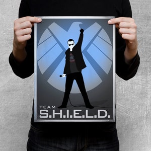 AGENTS von S.H.I.E.L.D. Dubsmash inspiriert Poster - #TeamSHIELD