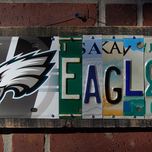Philadelphia Eagles License Plate Etsy