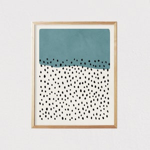 Abstract print - Mid century modern kids wall art - Children&#39;s art - Kids room decor - Nursery room interior decor  - DIGITAL DOWNLOAD 16x20