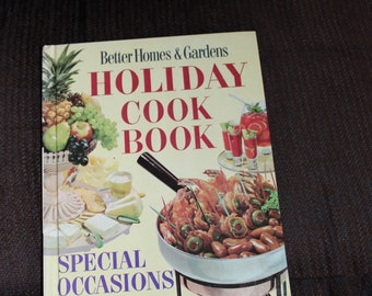 Vintage Better Homes and Gardens Holiday cookbook