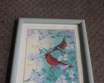 Lithografie van Christopher Forrest met kardinalen