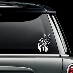 Fox Car Truck Van Window or Bumper Sticker Vinyl Decal